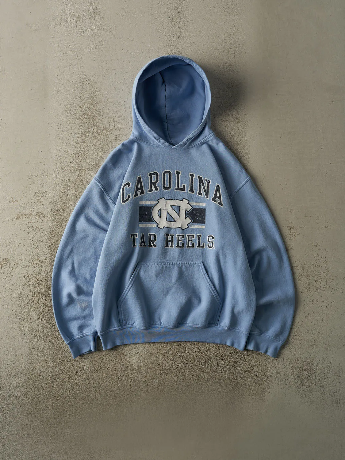 Vintage Y2K Blue University of North Carolina Tar Heels Hoodie (S/M) sold by Rebalance Vintage