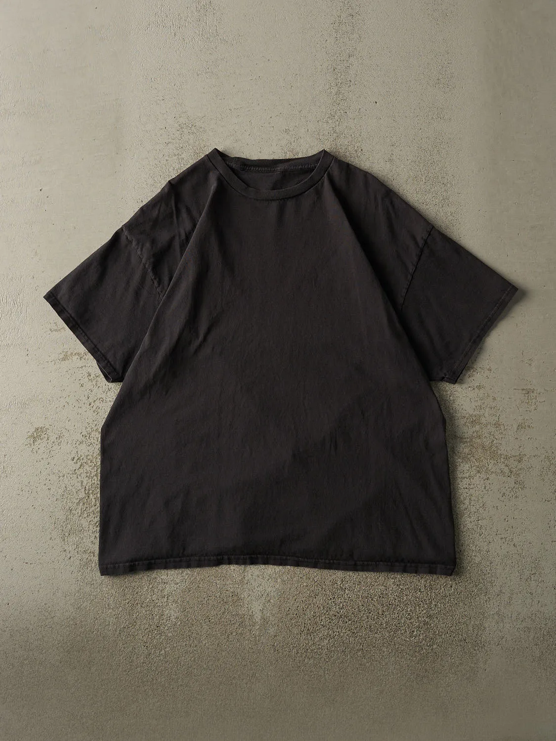 Vintage 90s Black Blank Tee (L/XL) sold by Rebalance Vintage