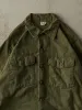 Vintage 80s Army Green Military Button Up Long Sleeve (XL) sold by Rebalance Vintage