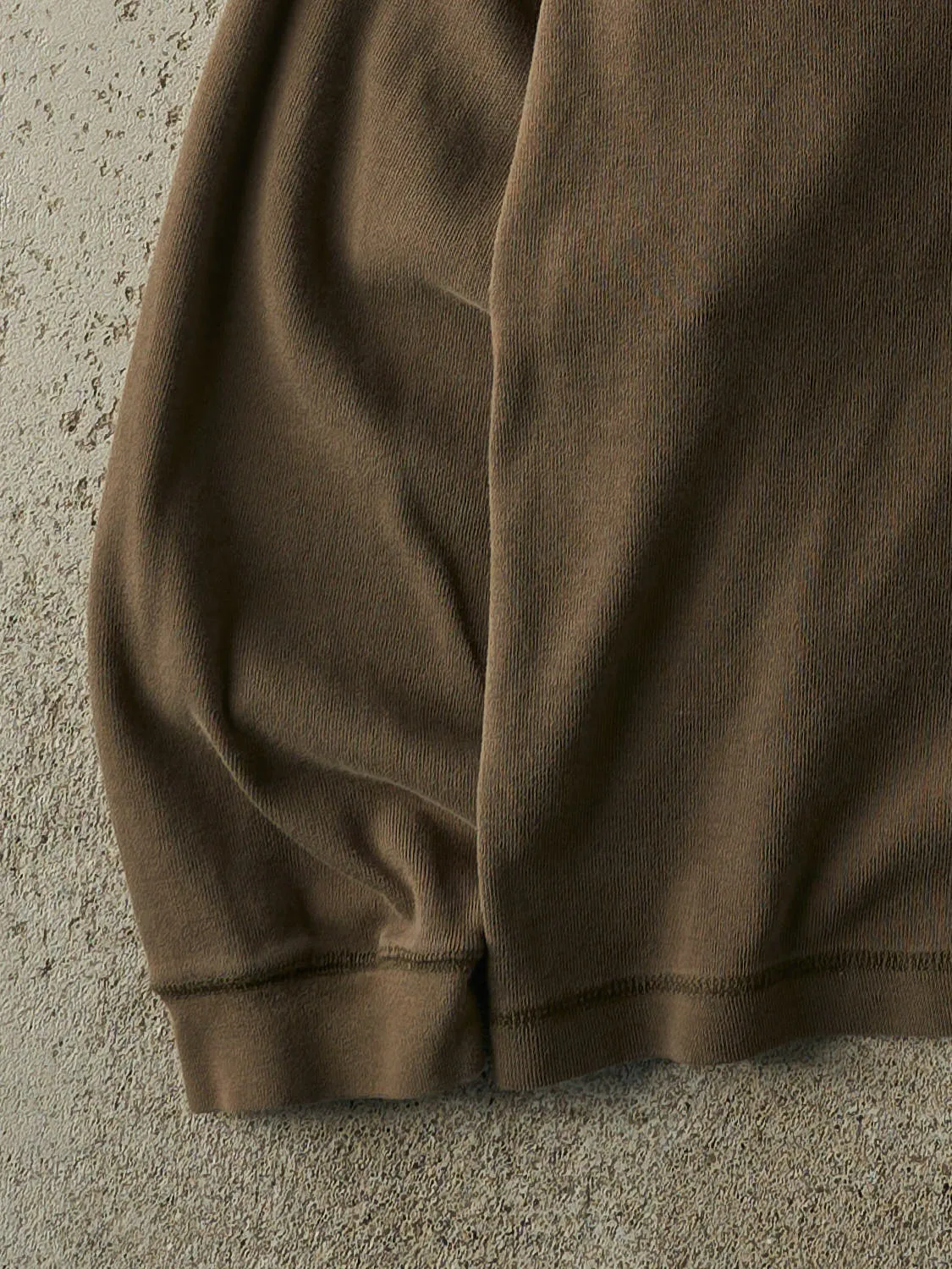 Vintage 90s Green Quarter Button Long Sleeve (XL) sold by Rebalance Vintage product image thumbnail 3