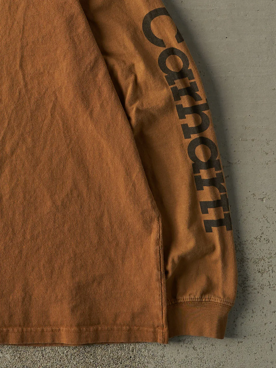 Vintage Y2K Camel Carhartt Long Sleeve (L/XL) sold by Rebalance Vintage product image thumbnail 3