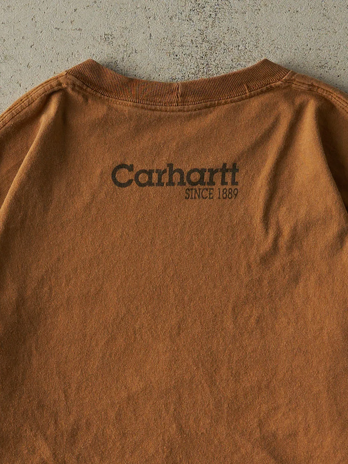 Vintage Y2K Camel Carhartt Long Sleeve (L/XL) sold by Rebalance Vintage product image thumbnail 4
