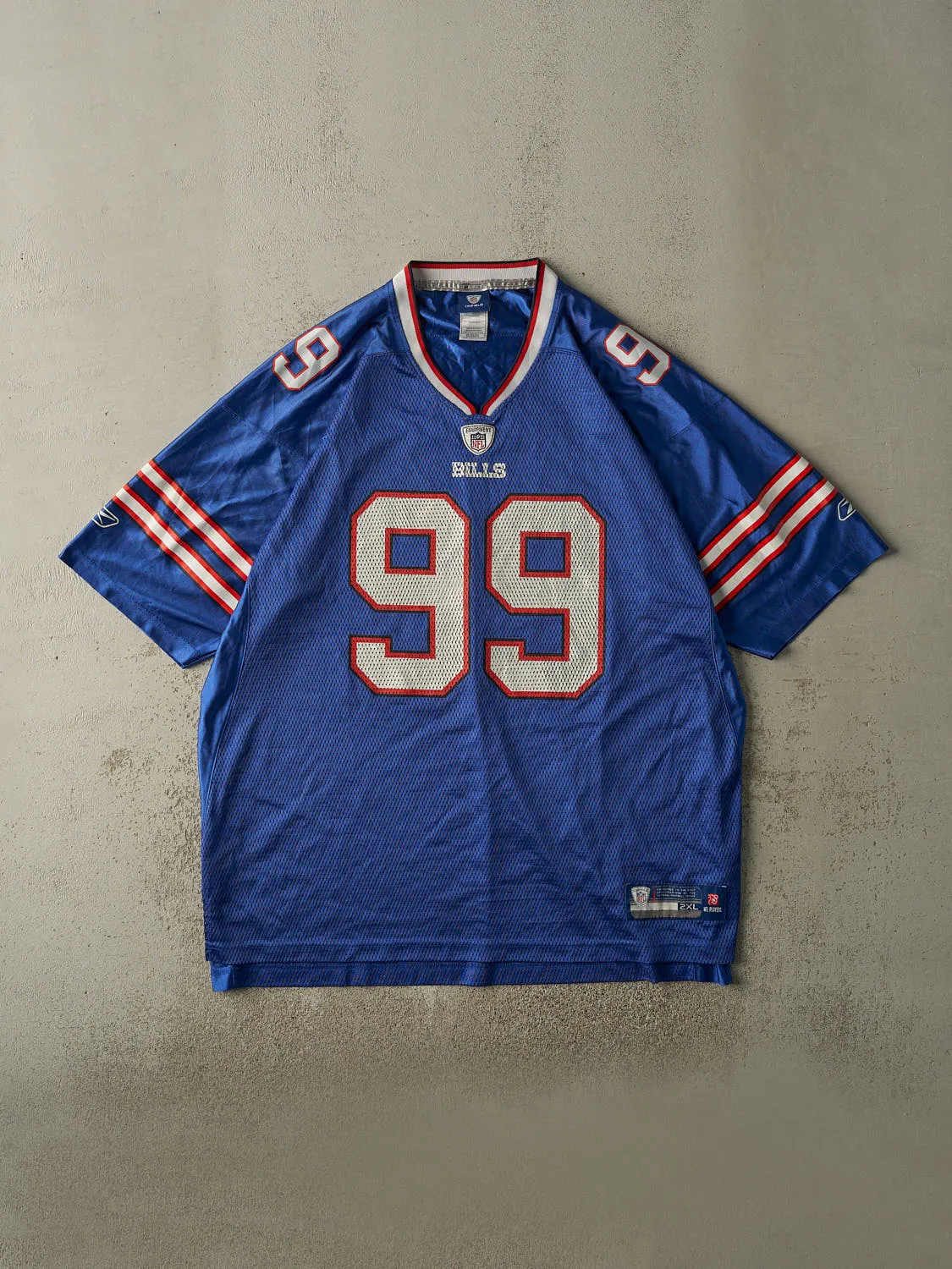 Vintage Y2K Blue Buffalo Bills Marcell Dareus #99 Football Jersey (XXXL) sold by Rebalance Vintage