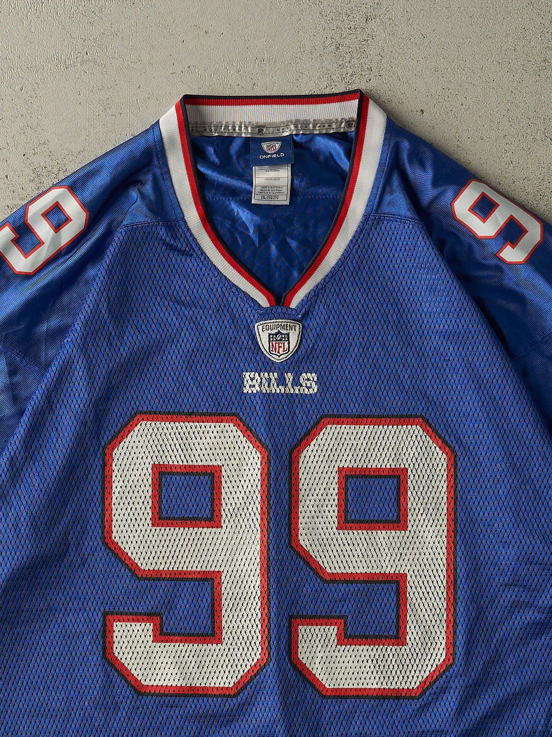 Vintage Y2K Blue Buffalo Bills Marcell Dareus #99 Football Jersey (XXXL) sold by Rebalance Vintage product image thumbnail 3