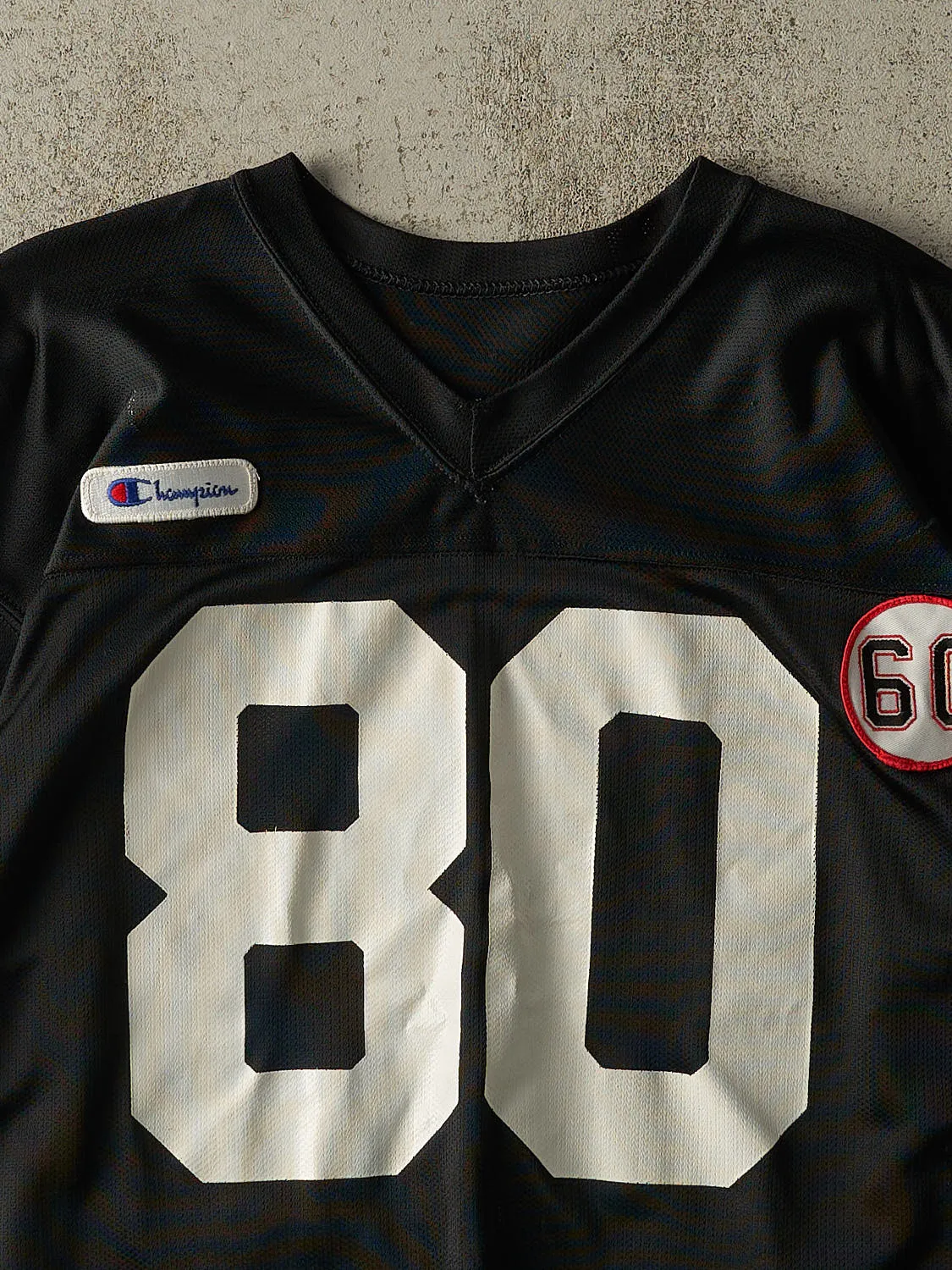 Vintage 90s Black Ottawa Rough Riders CFL #80 Cropped Football Jersey (S/M) sold by Rebalance Vintage product image thumbnail 3