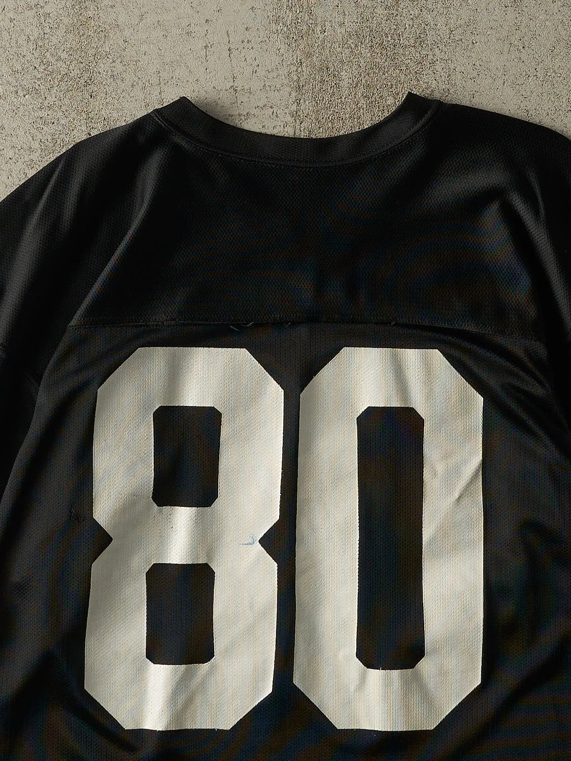 Vintage 90s Black Ottawa Rough Riders CFL #80 Cropped Football Jersey (S/M) sold by Rebalance Vintage product image thumbnail 4