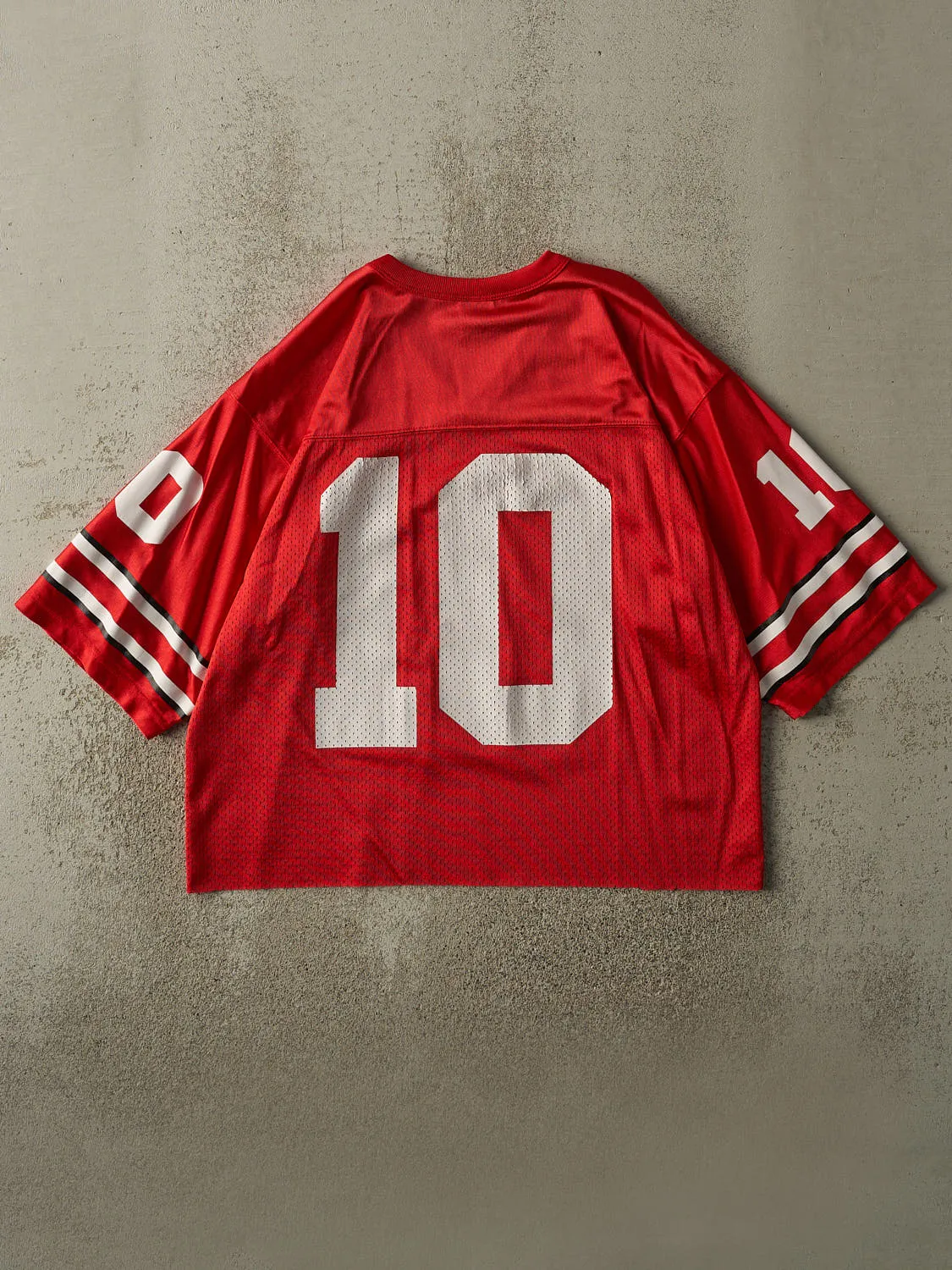 Vintage Y2K Ohio State Buckeyes #10 Cropped Football Jersey (M/L) sold by Rebalance Vintage product image thumbnail 2