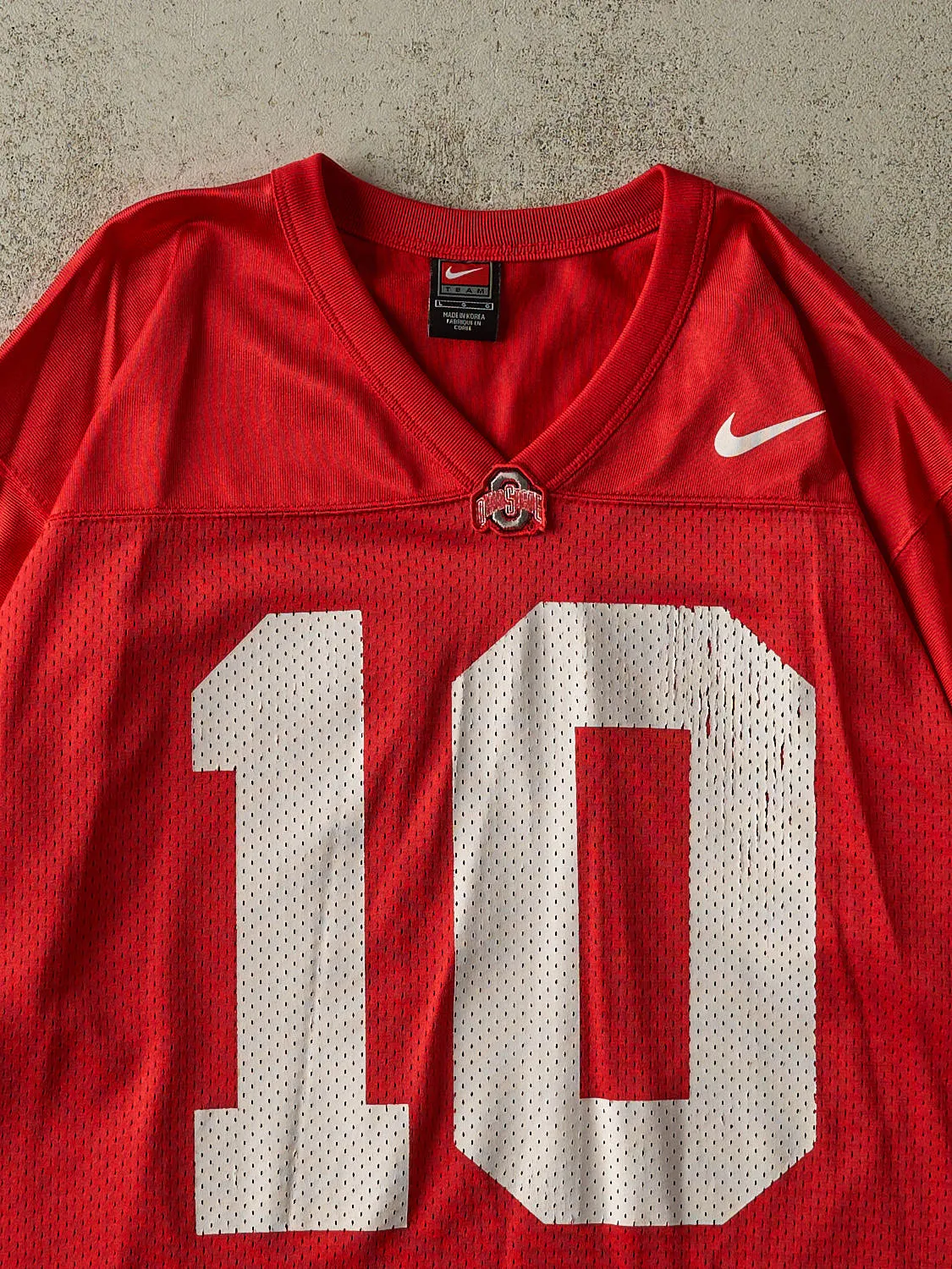 Vintage Y2K Ohio State Buckeyes #10 Cropped Football Jersey (M/L) sold by Rebalance Vintage product image thumbnail 3