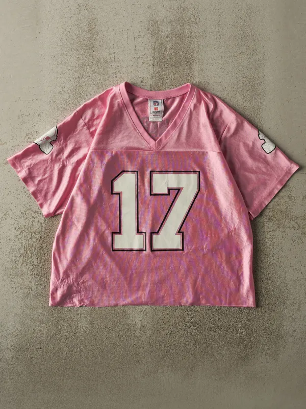 Vintage Y2K Pink Cleveland Browns #17 Braylon Edwards Cropped Football Jersey (S/M) sold by Rebalance Vintage