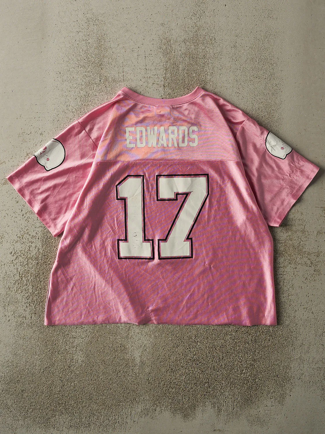 Vintage Y2K Pink Cleveland Browns #17 Braylon Edwards Cropped Football Jersey (S/M) sold by Rebalance Vintage product image thumbnail 2