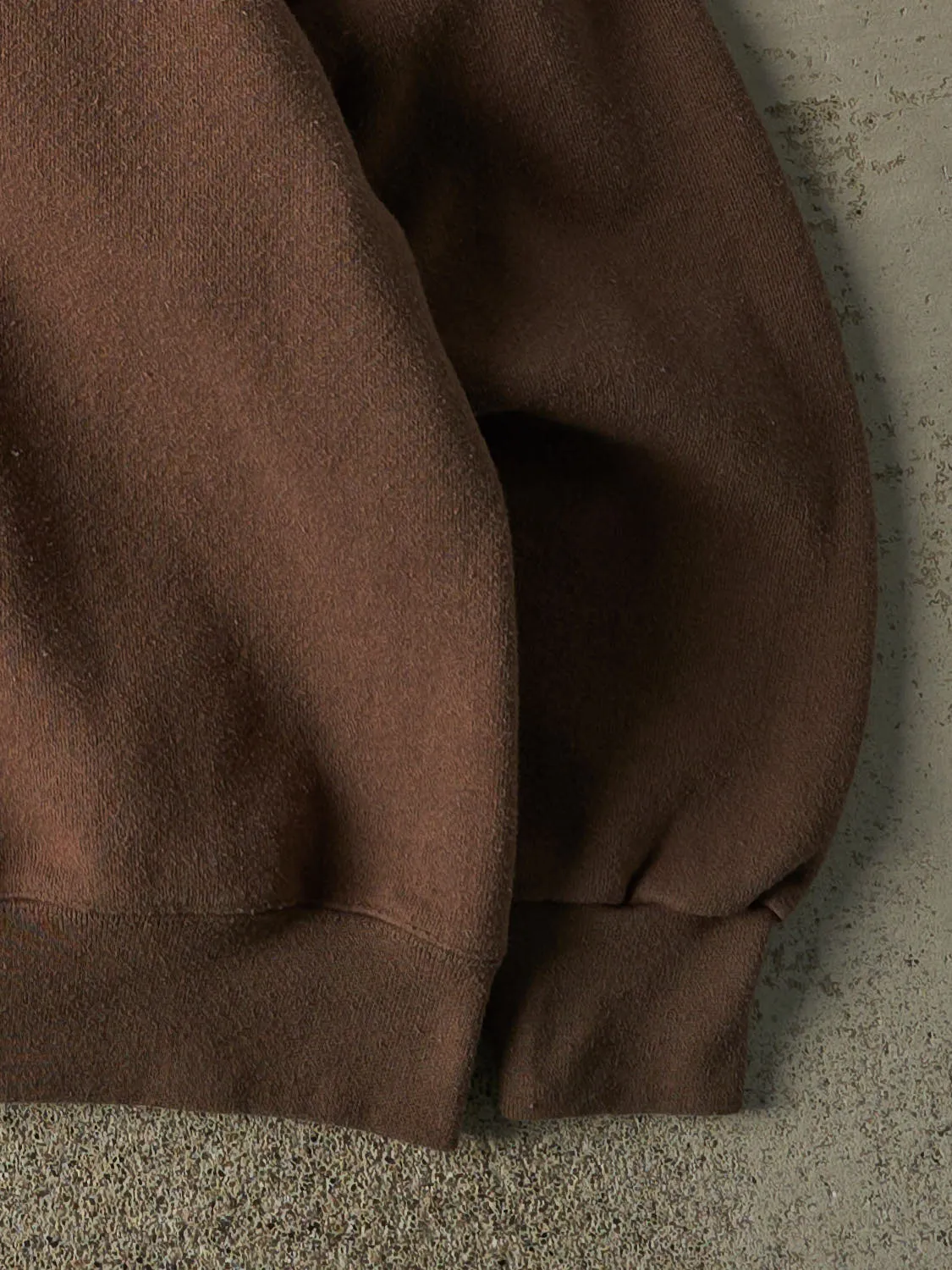 Vintage 90s Brown Blank Crewneck (M/L) sold by Rebalance Vintage product image thumbnail 3