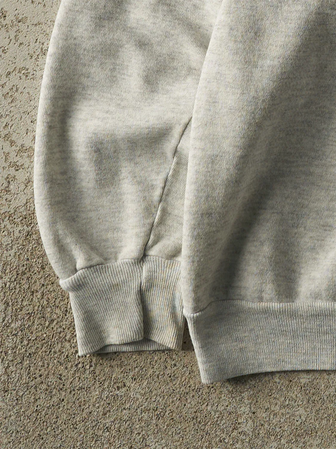 Vintage 80s Heather Grey Blank Crewneck (L/XL) sold by Rebalance Vintage product image thumbnail 3