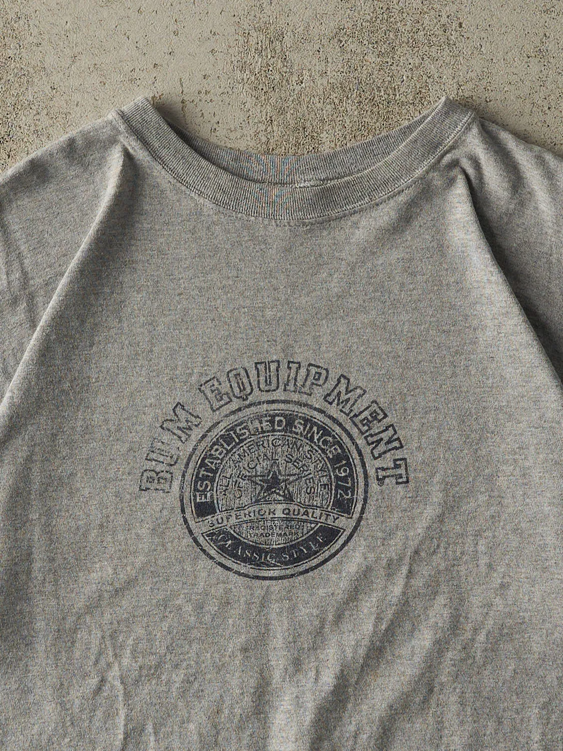 Vintage Y2K Grey Bum Equipment Tee (M/L) sold by Rebalance Vintage product image thumbnail 2