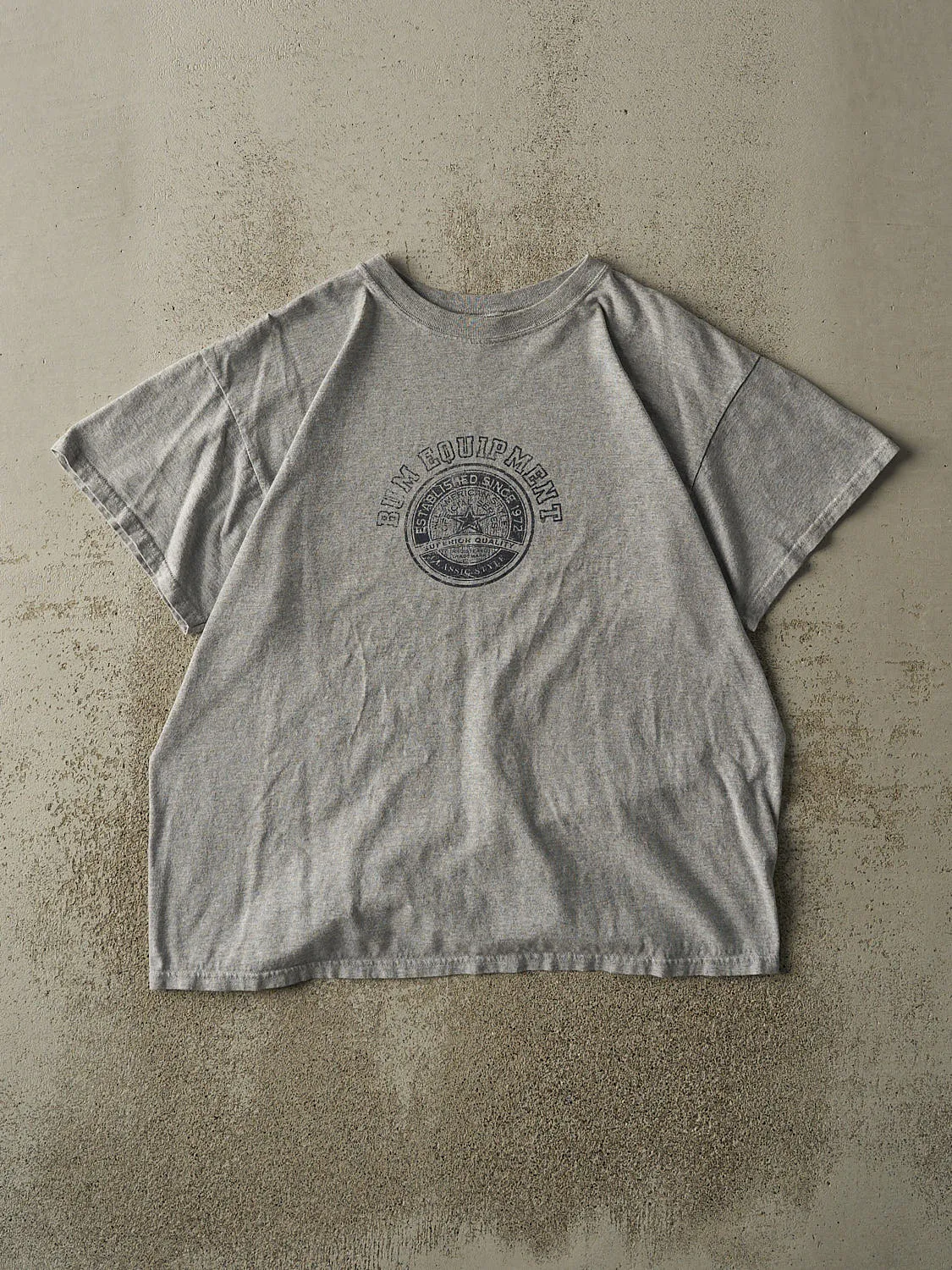 Vintage Y2K Grey Bum Equipment Tee (M/L) sold by Rebalance Vintage