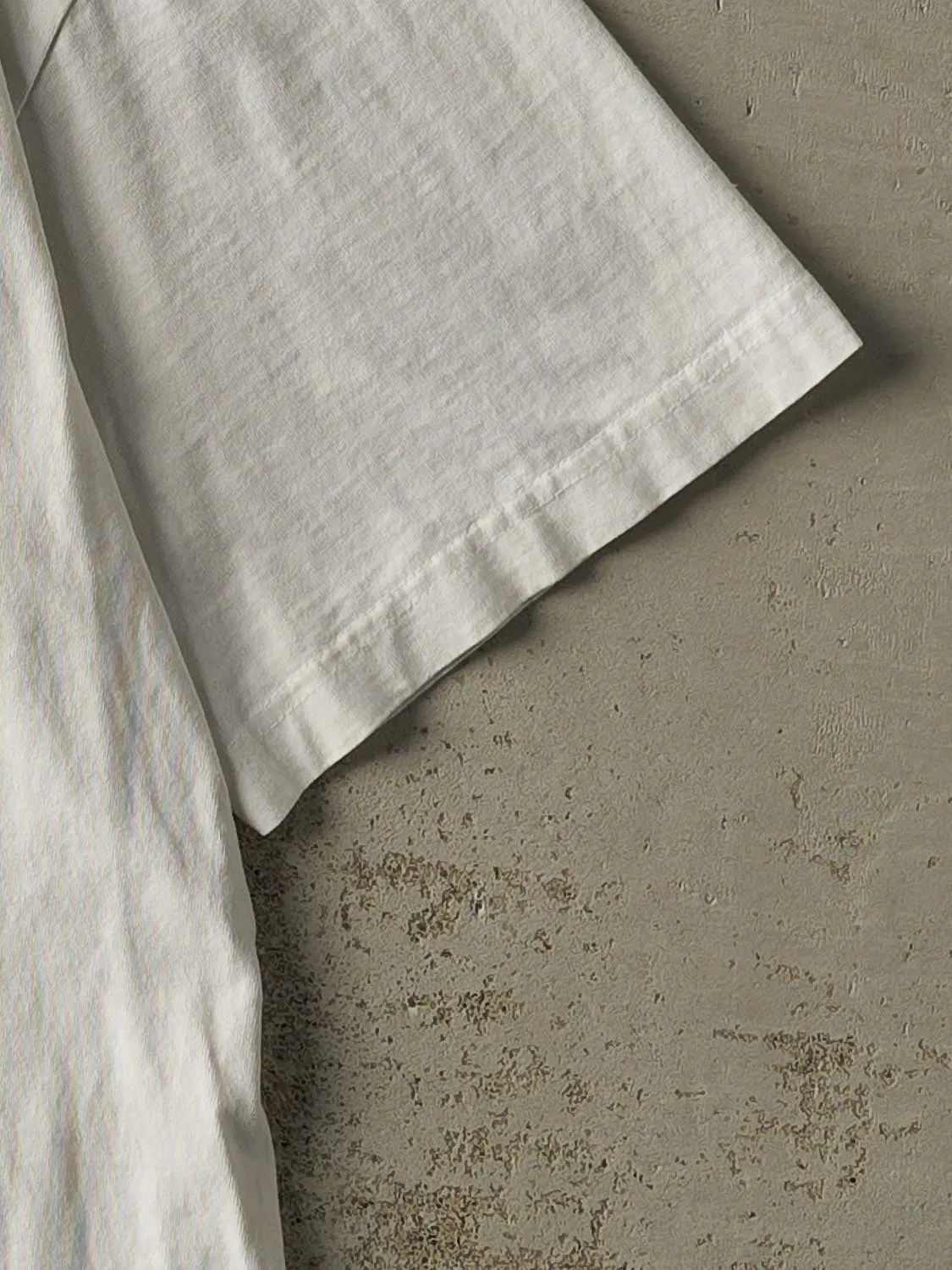 Vintage 90s White Adidas Logo Tee (L/XL) sold by Rebalance Vintage product image thumbnail 3