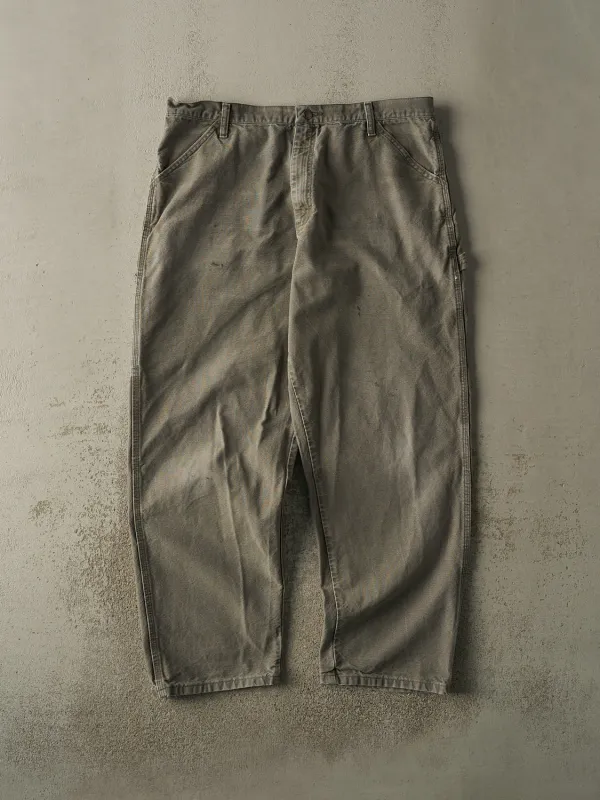Vintage 90s Green Rustler Carpenter Pants (38x30.5) sold by Rebalance Vintage