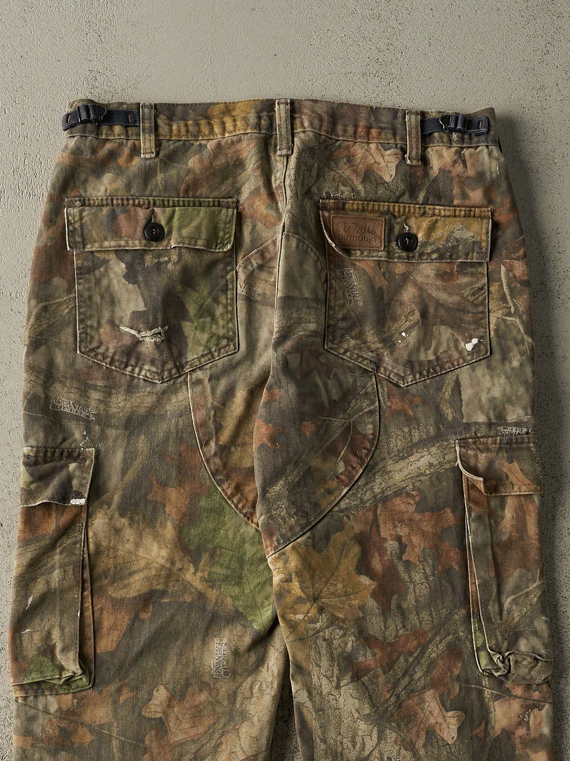 Vintage Y2K Camo Advantage Cargo Pants (33x30.5) sold by Rebalance Vintage product image thumbnail 5