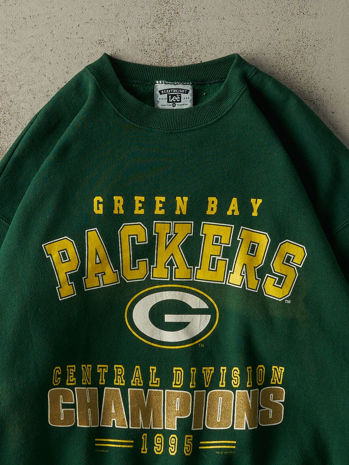 Vintage 95' Green Green Bay Packers Crewneck (XL/XXL) sold by Rebalance Vintage product image thumbnail 2