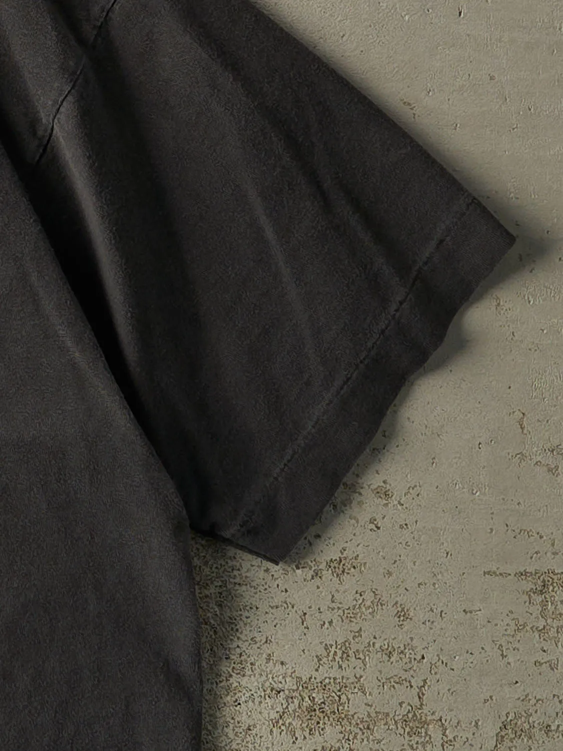 Vintage 90s Faded Black Blank Tee (L/XL) sold by Rebalance Vintage product image thumbnail 3
