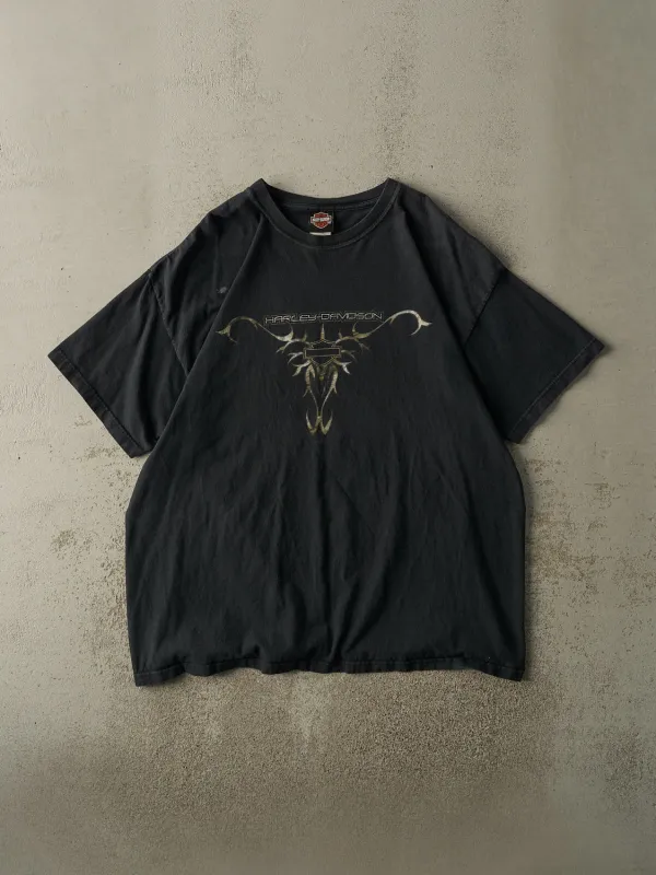 Vintage 03' Black Myrtle Beach Harley Davidson Tee (XXL) sold by Rebalance Vintage