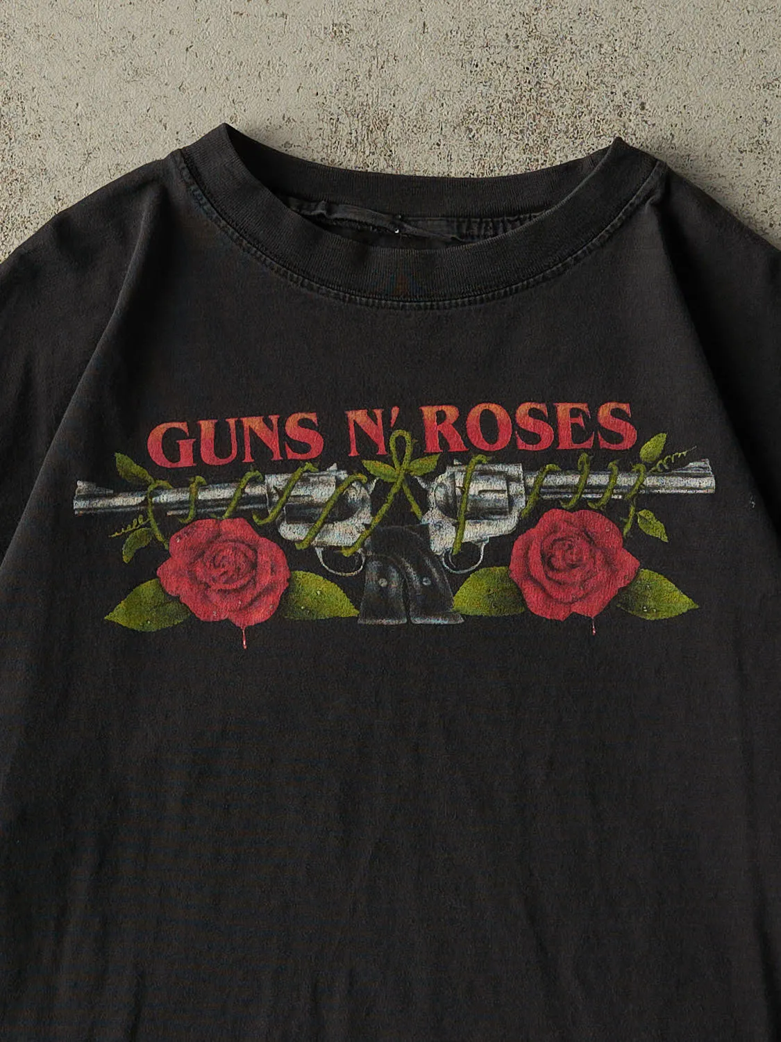 Vintage Y2K Faded Black Guns N' Roses Tee (M/L) sold by Rebalance Vintage product image thumbnail 2