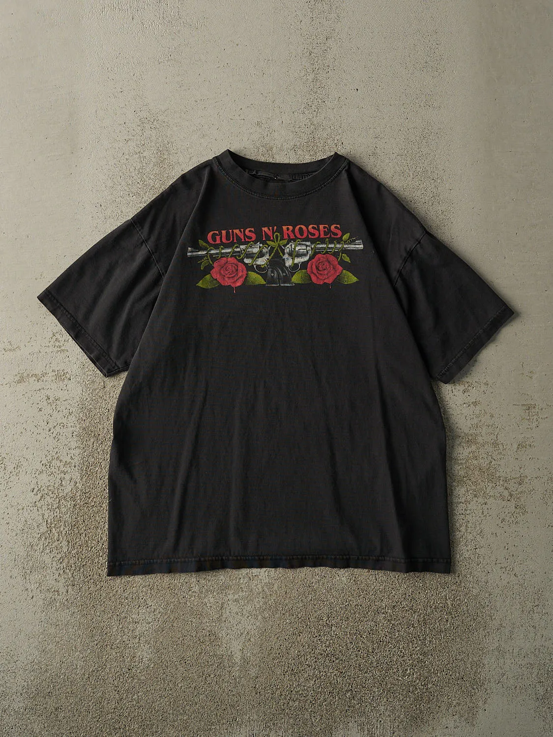 Vintage Y2K Faded Black Guns N' Roses Tee (M/L) sold by Rebalance Vintage