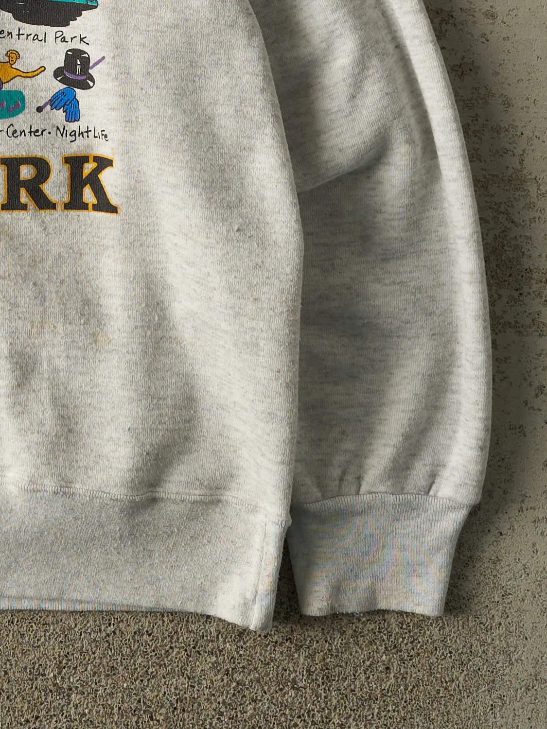 Vintage 90s Heather Grey New York Experience Crewneck (M) sold by Rebalance Vintage product image thumbnail 3