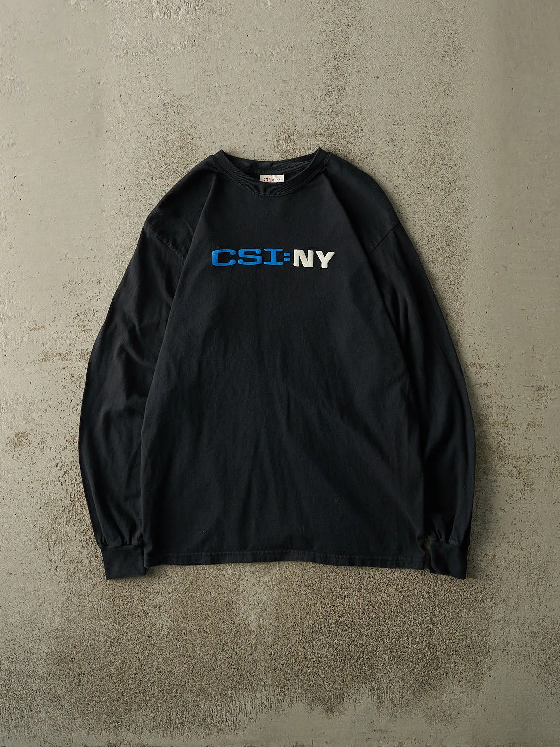 Vintage Y2K Black CSI:NY Long Sleeve (S/M) sold by Rebalance Vintage