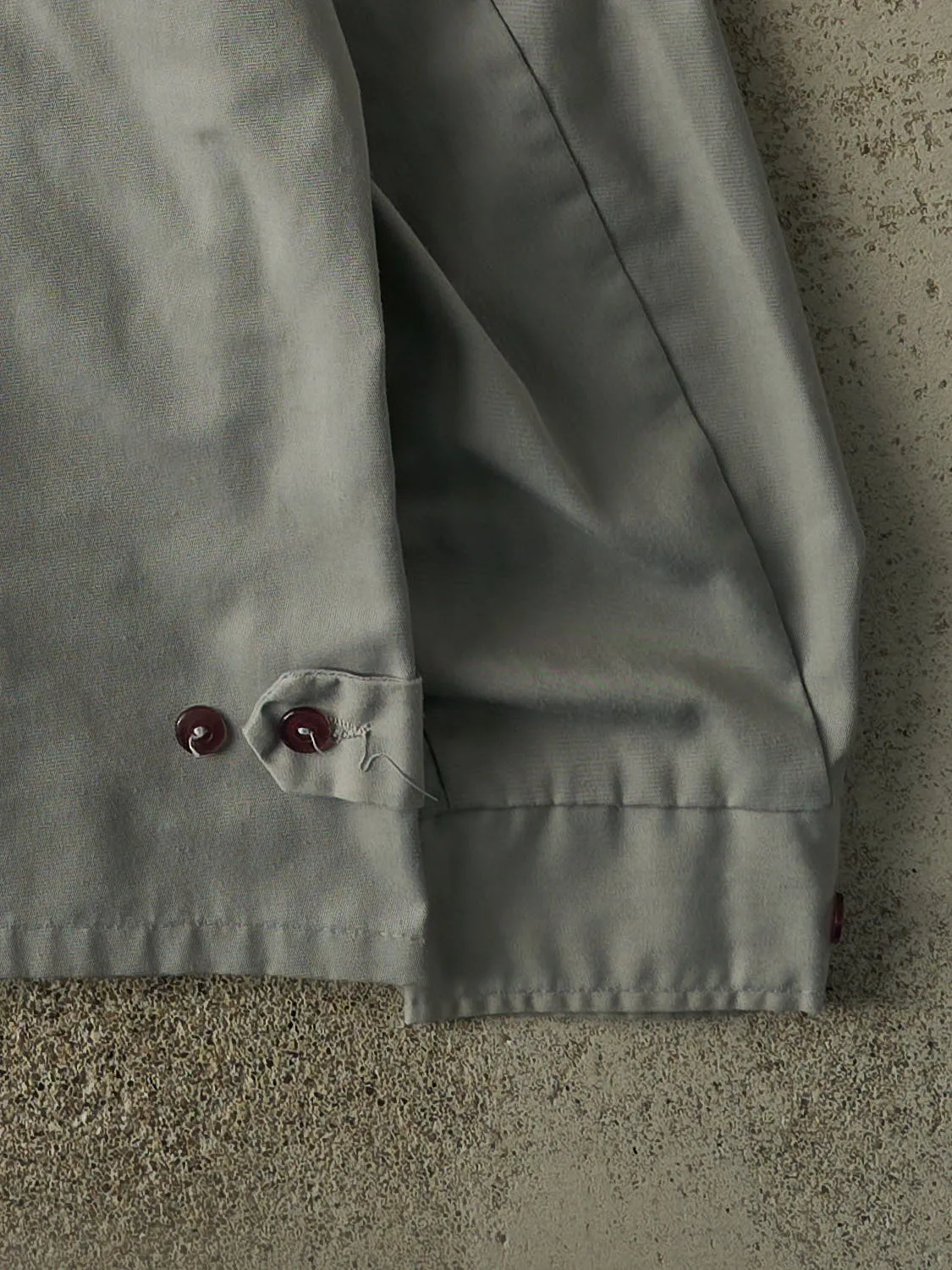 Vintage 80s Grey Work Jacket (L/XL) sold by Rebalance Vintage product image thumbnail 4