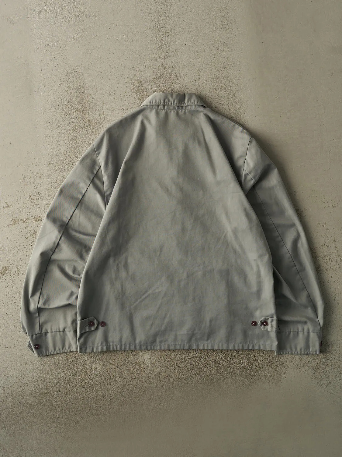 Vintage 80s Grey Work Jacket (L/XL) sold by Rebalance Vintage product image thumbnail 2