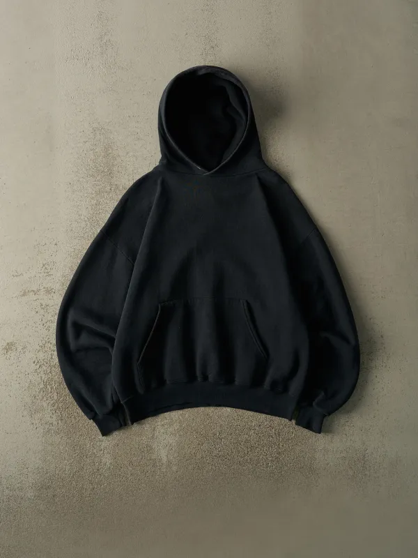Vintage Y2K Black Blank Hoodie (L) sold by Rebalance Vintage