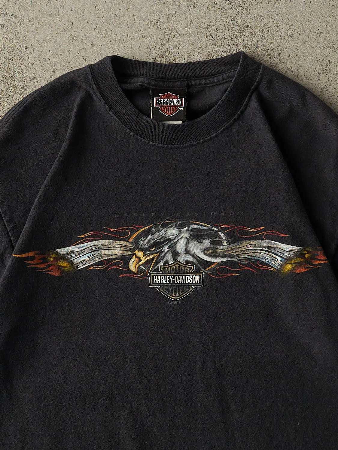 Vintage 06' Black Pigeon Forge TN Harley Davidson Tee (S/M) sold by Rebalance Vintage product image thumbnail 4