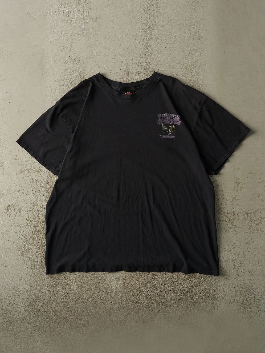 Vintage Y2K Faded Black Louisiana Harley Davidson Tee (XL/XXL) sold by Rebalance Vintage product image thumbnail 2
