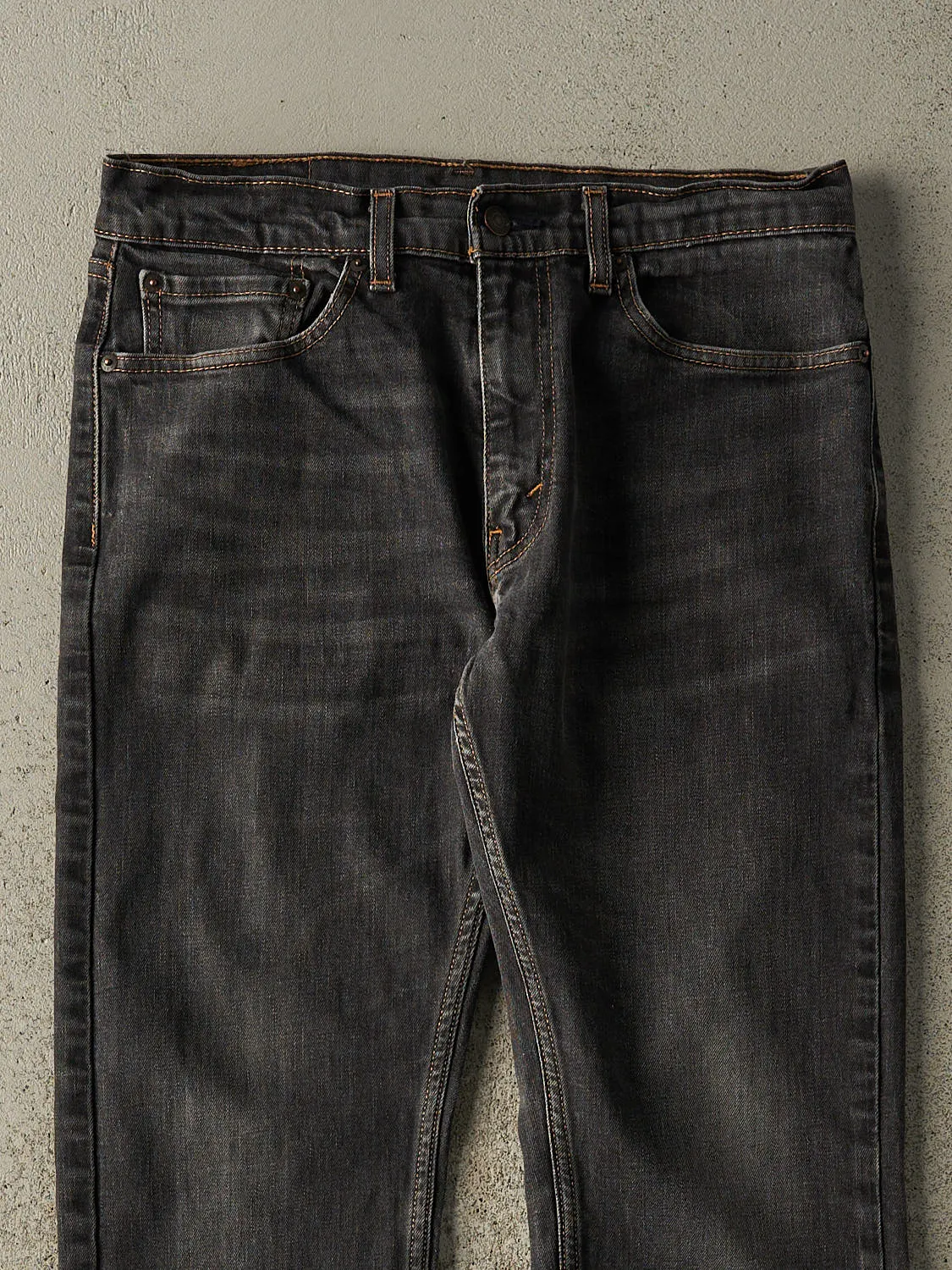 Vintage Y2K Faded Black Levi's 505 Denim Pants (32x28.5) sold by Rebalance Vintage product image thumbnail 3
