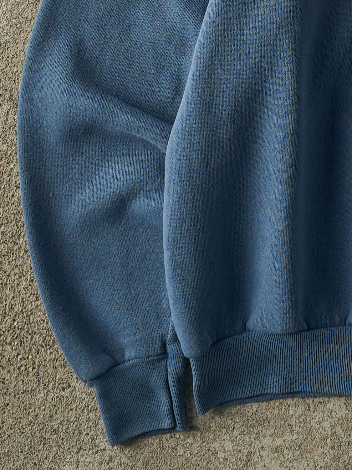 Vintage 90s Blue Blank Crewneck (S/M) sold by Rebalance Vintage product image thumbnail 3