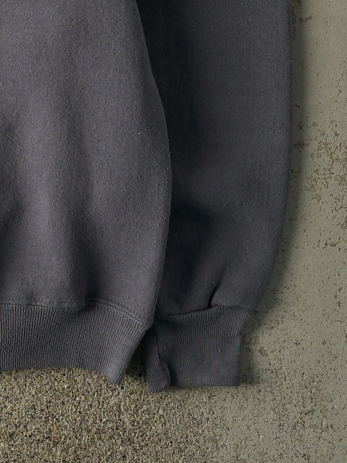 Vintage 90s Slate Blue Blank Crewneck (L/XL) sold by Rebalance Vintage product image thumbnail 3