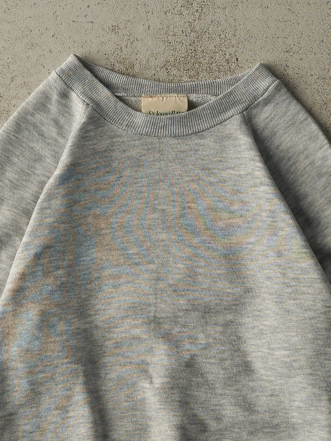 Vintage 80s Heather Grey Blank Crewneck (M/L) sold by Rebalance Vintage product image thumbnail 2