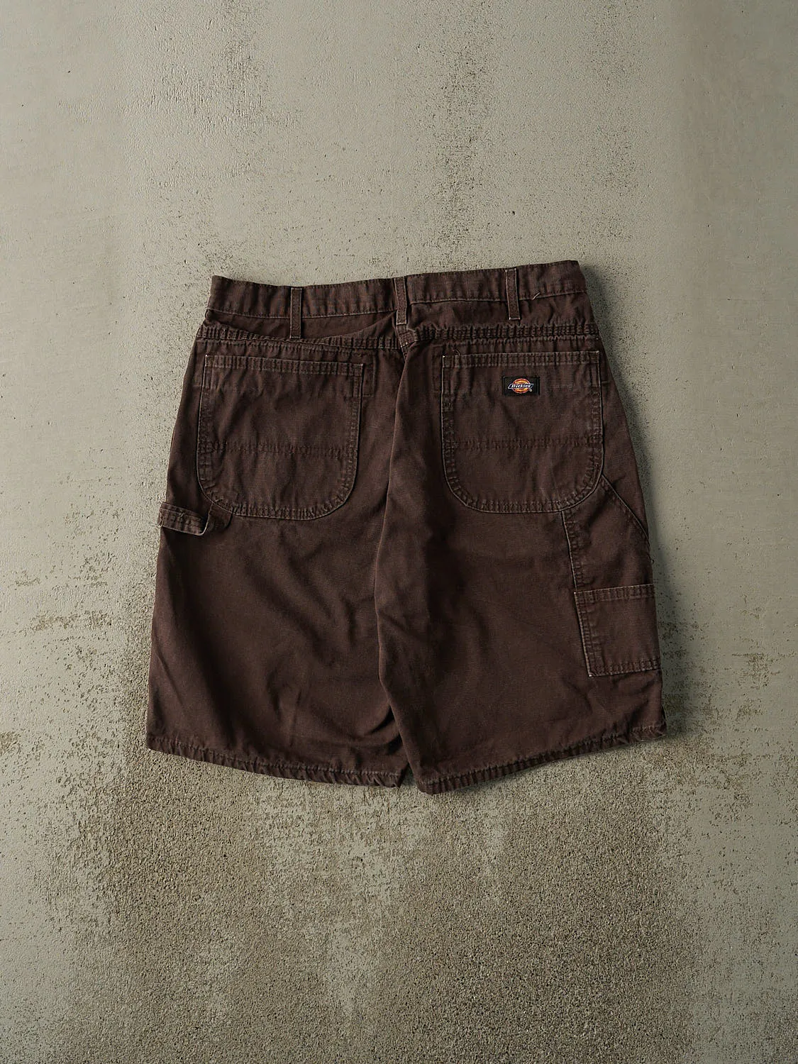 Vintage 90s Brown Dickies Carpenter Shorts (34x11.5) sold by Rebalance Vintage product image thumbnail 3