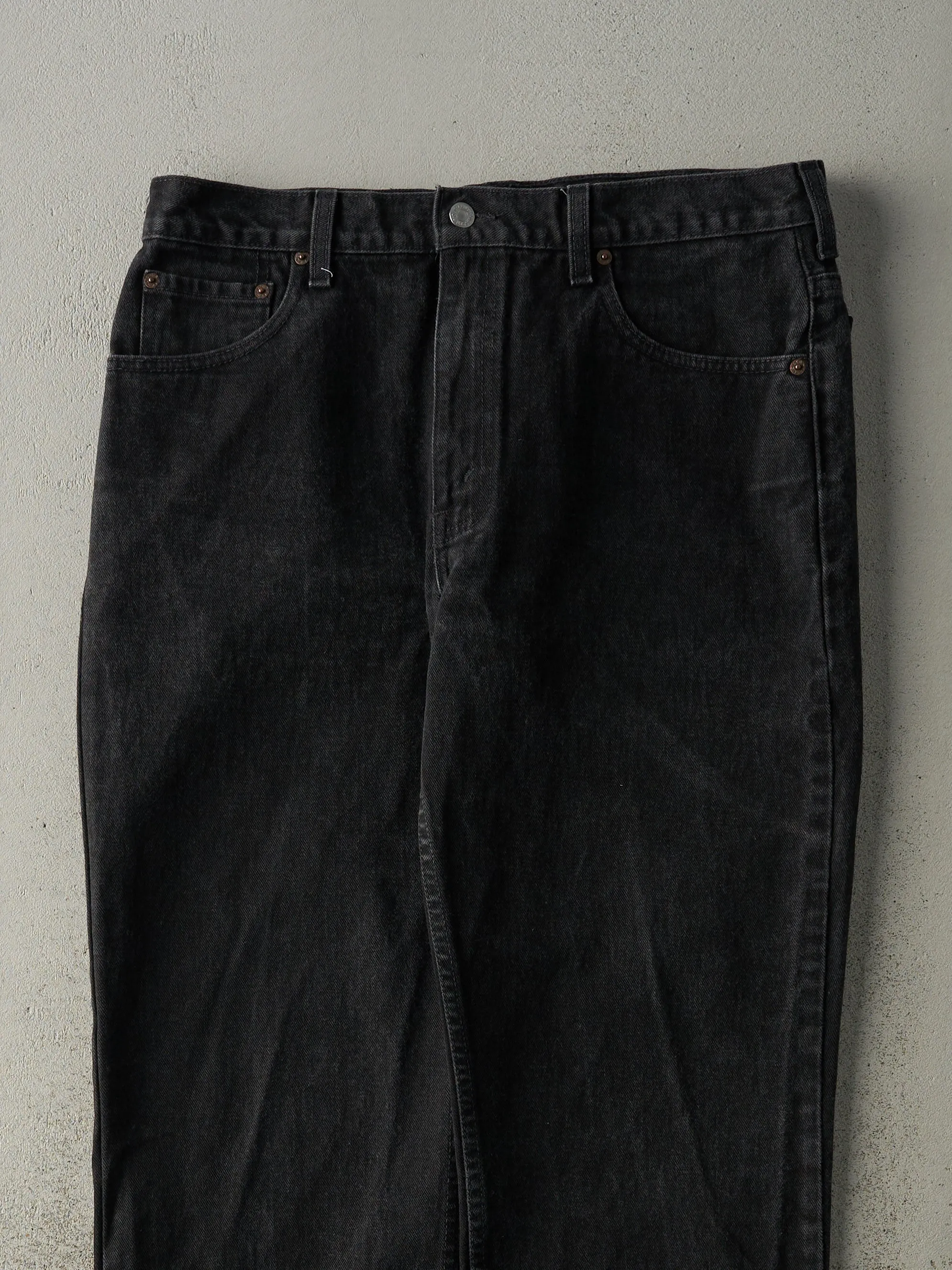 Vintage 90s Black Levi's Red Tab Denim Pants (35x31) sold by Rebalance Vintage product image thumbnail 3