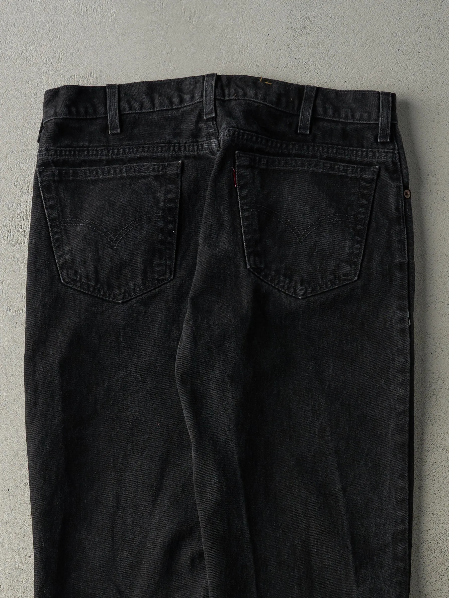 Vintage 90s Black Levi's Red Tab Denim Pants (35x31) sold by Rebalance Vintage product image thumbnail 4