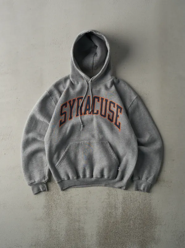 Vintage Y2K Grey Syracuse University Russell Athletics Hoodie (M) sold by Rebalance Vintage