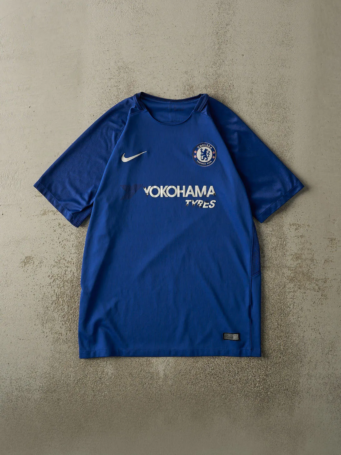 Vintage Y2K Blue Chelsea FC Nike Soccer Jersey (M/L) sold by Rebalance Vintage