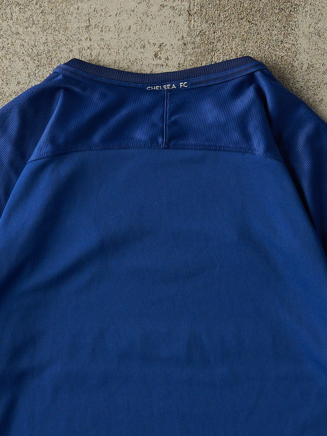Vintage Y2K Blue Chelsea FC Nike Soccer Jersey (M/L) sold by Rebalance Vintage product image thumbnail 4
