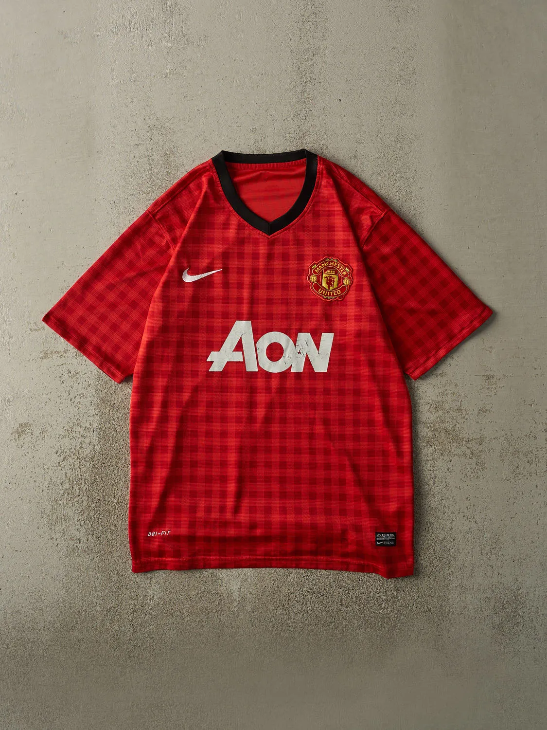 Vintage Y2K Red Nike Manchester United Soccer Jersey (M/L) sold by Rebalance Vintage