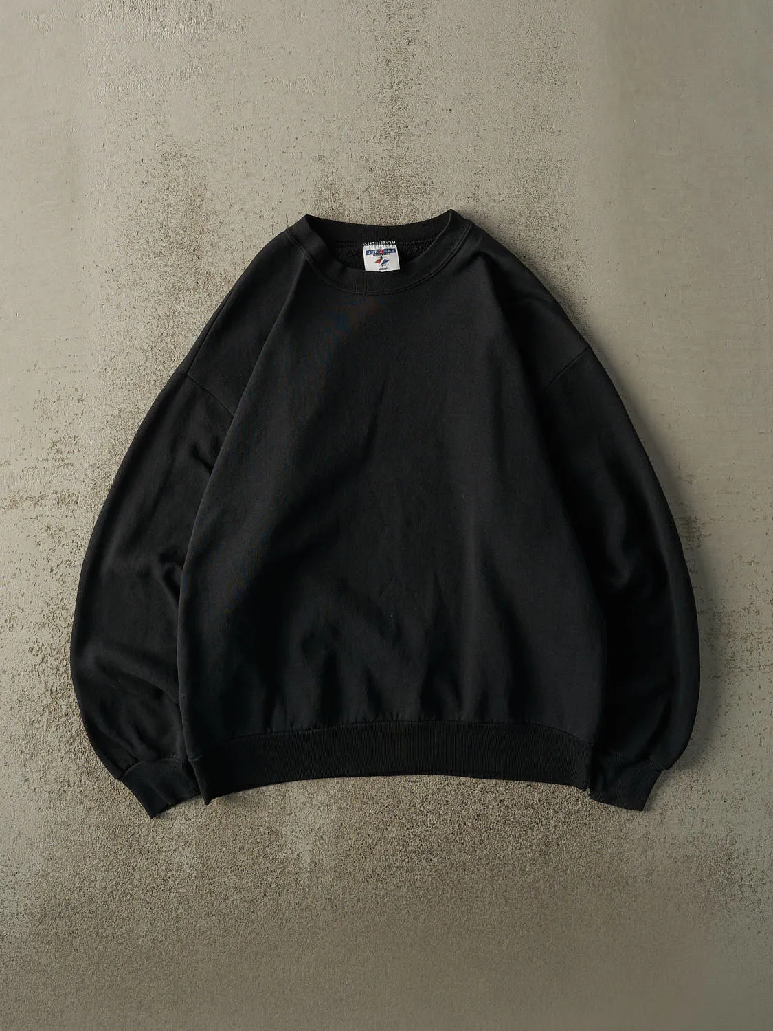Vintage Y2K Black Blank Crewneck (M/L) sold by Rebalance Vintage