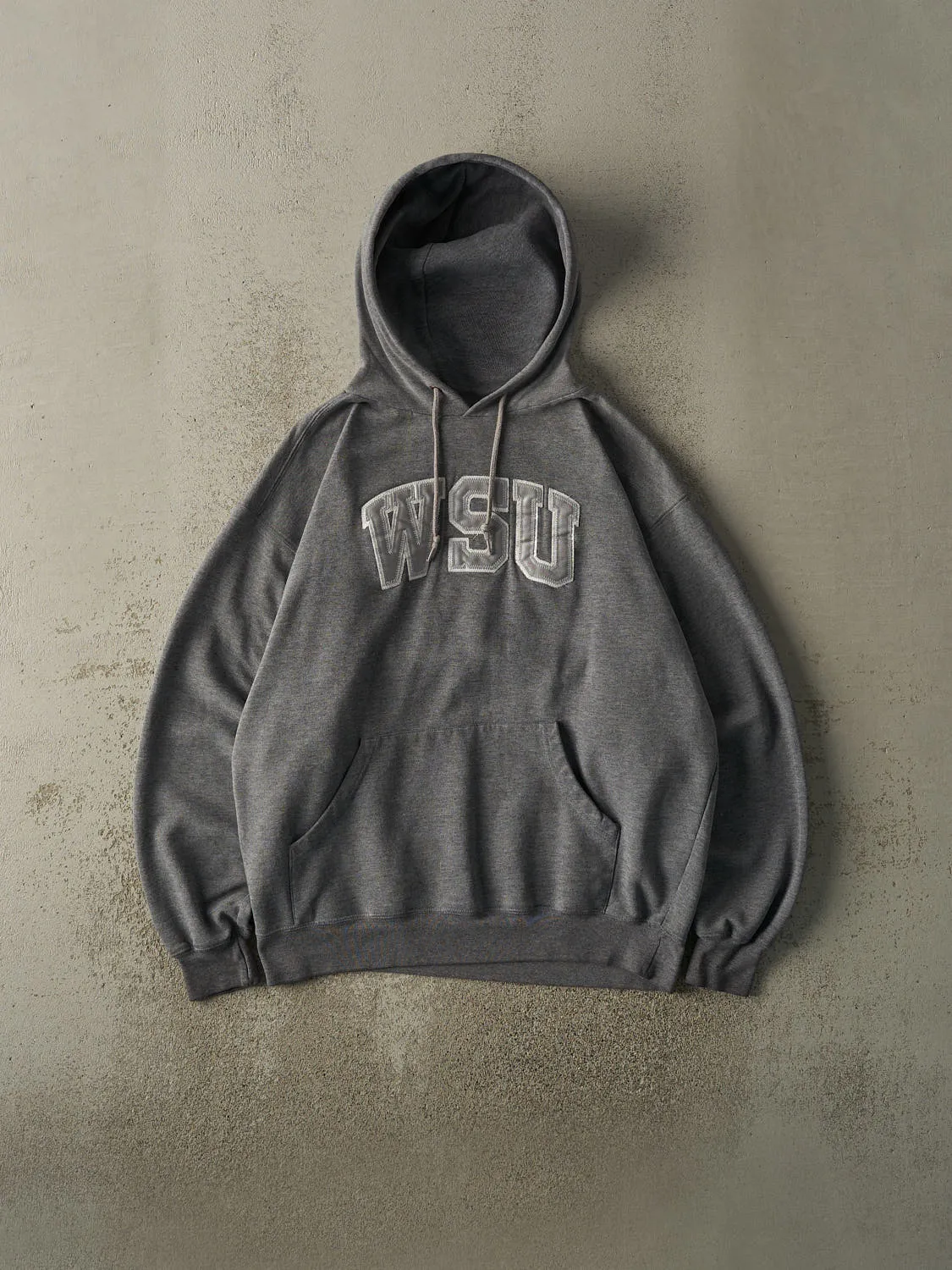 Vintage 90s Grey WSU University Hoodie (L/XL) sold by Rebalance Vintage
