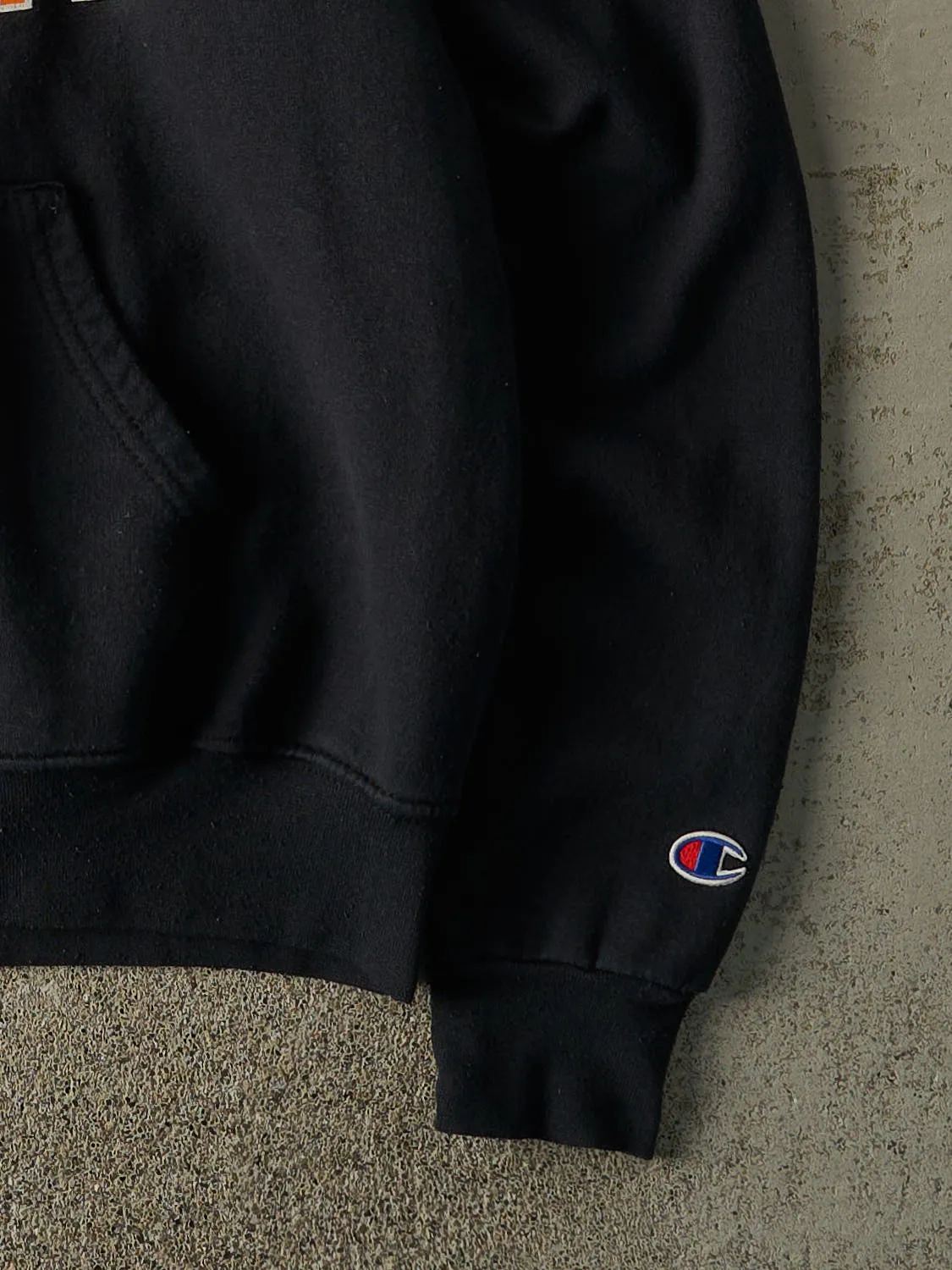 Vintage 90s Black Idaho State University Hoodie (M) sold by Rebalance Vintage product image thumbnail 3