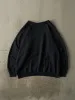 Vintage 80s Black Blank Crewneck (L/XL) sold by Rebalance Vintage