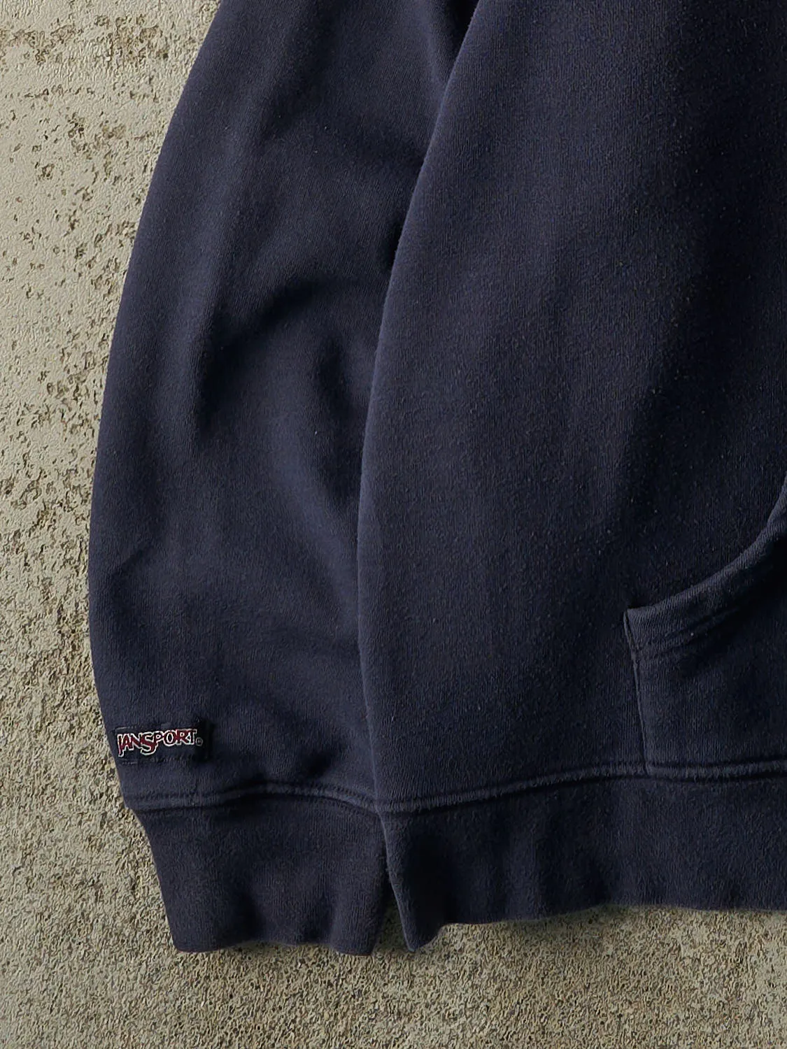 Vintage 90s Navy Blue Cabela's Embroidered Hoodie (L/XL) sold by Rebalance Vintage product image thumbnail 4