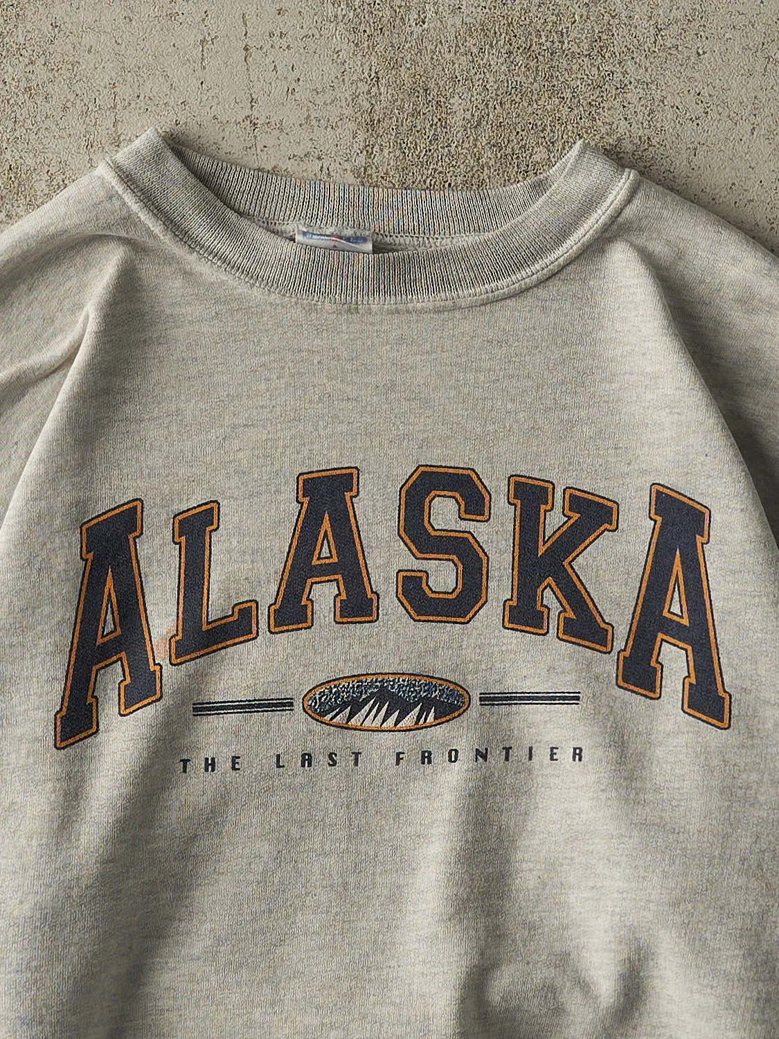 Vintage 90s Heather Grey Alaska Crewneck (S) sold by Rebalance Vintage product image thumbnail 2